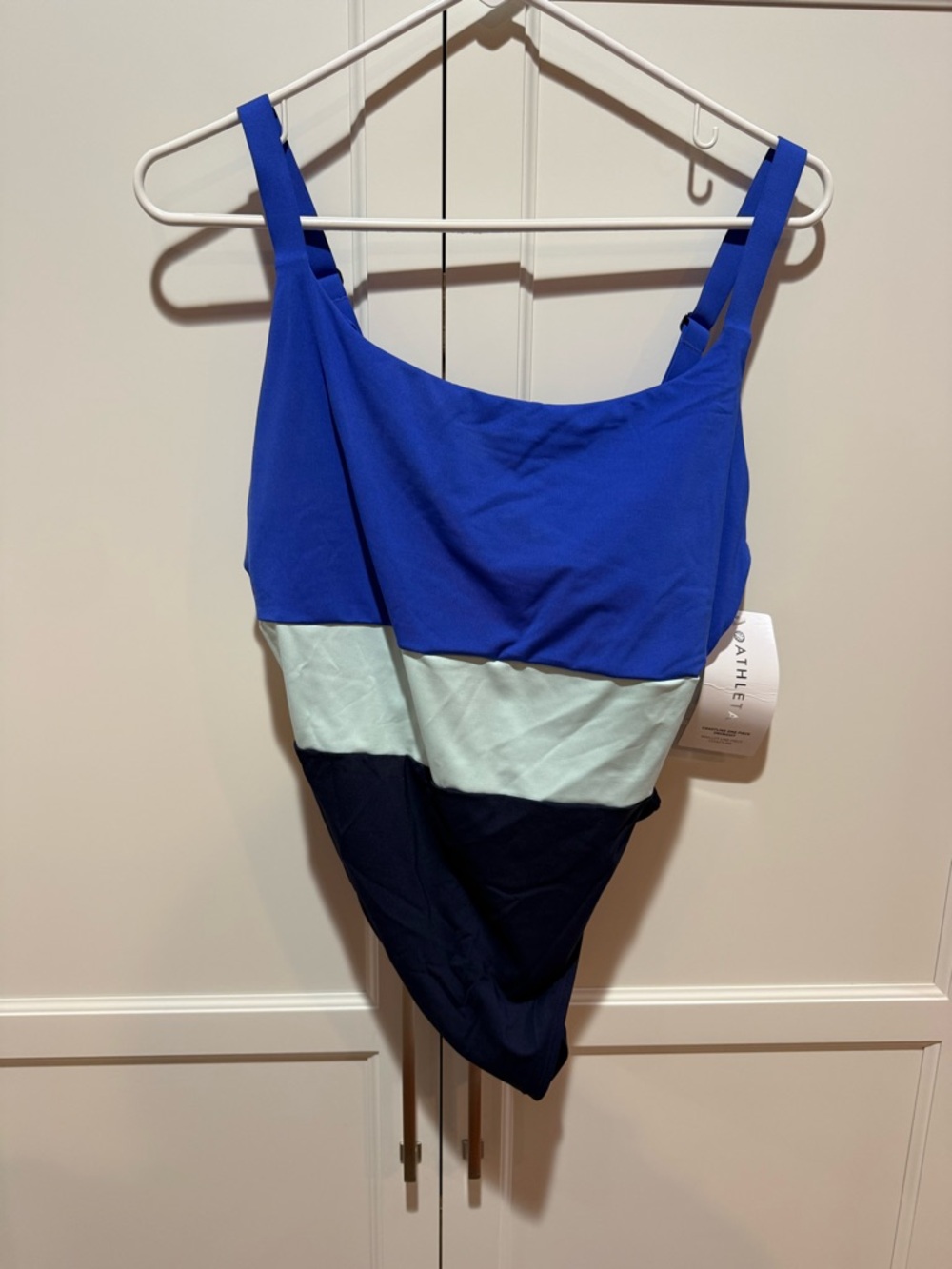 Athleta Royal Blue One-Piece Swimsuit